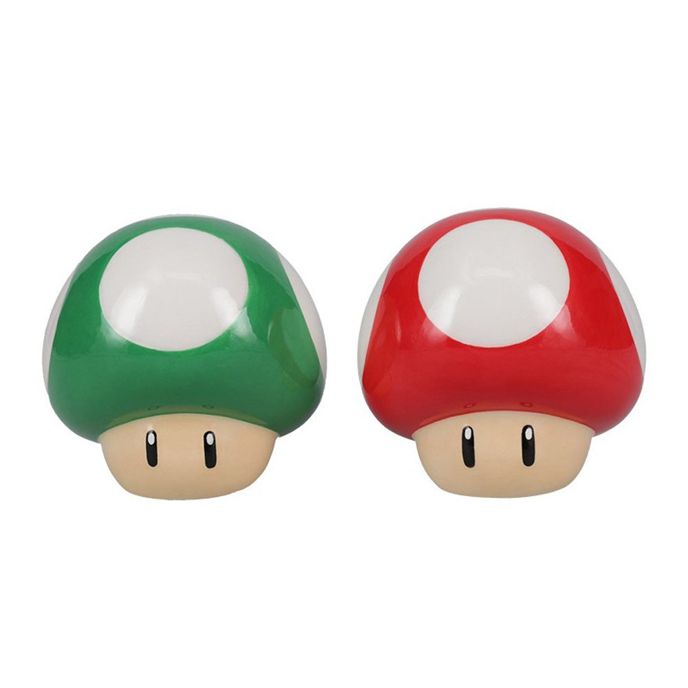 SUPER MARIO - Super Mushroom Salt & Pepper Shakers / セット